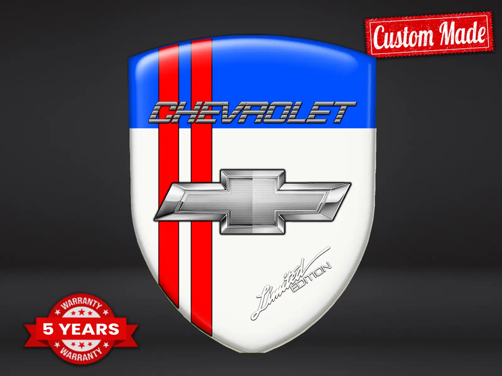 Chevrolet Adesivi Vetri Auto su Misura Universali Eleganti Top